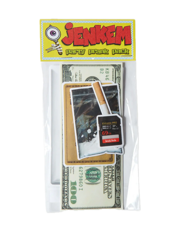 Jenkem Party Prank Sticker Pack (Multi) – set vinyl stickers met kleurrijke en humoristische Jenkem-graphics