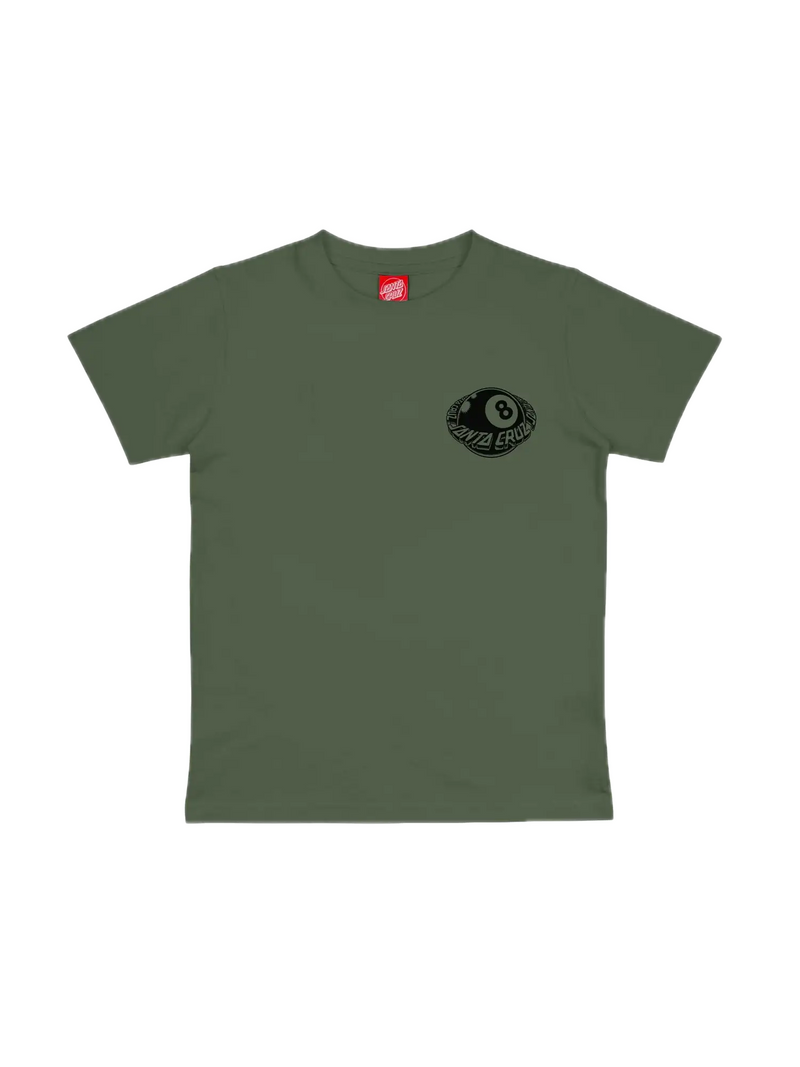 Santa Cruz Youth Winkowski Eighth Planet T-shirt – zwart kinder T-shirt met Erick Winkowski Eighth Planet rugprint en kleine borstprint