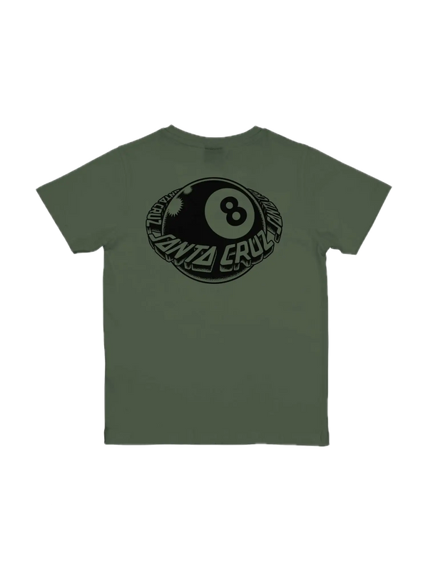 Santa Cruz Youth Winkowski Eighth Planet T-shirt – zwart kinder T-shirt met Erick Winkowski Eighth Planet rugprint en kleine borstprint