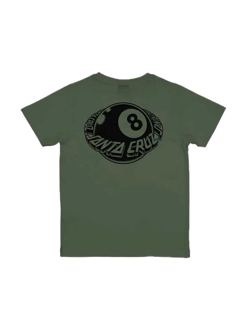 Santa Cruz Youth Winkowski Eighth Planet T-shirt – zwart kinder T-shirt met Erick Winkowski Eighth Planet rugprint en kleine borstprint