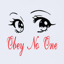 Obey No One Eyes Classic T-Shirt Vintage White, t-shirt van 100% cotton met crew neck en geprinte graphic, regular fit, maten S-XL, verkrijgbaar bij Revert 95 Haarlem