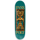 Pass~Port Heart Head Dogu Series Skateboard Deck in klassiek popsicle shape met Heart Head artwork, verkrijgbaar bij Revert 95 Haarlem