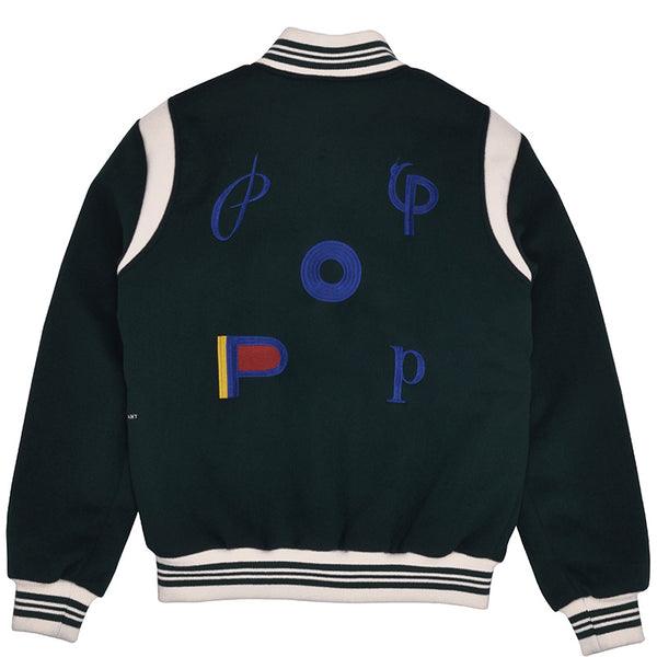 Bestel de Pop Trading Company parra varsity jacket veilig, gemakkelijk en snel bij Revert 95. Check onze website voor de gehele Pop Trading Company collectie, of kom gezellig langs bij onze winkel in Haarlem.	