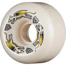 Powell Peralta Dragon Formula Nano Rats V6 Wide Cut Wheels 88A 53mm wit, set van 4 skateboard wielen verkrijgbaar bij Revert 95 Haarlem