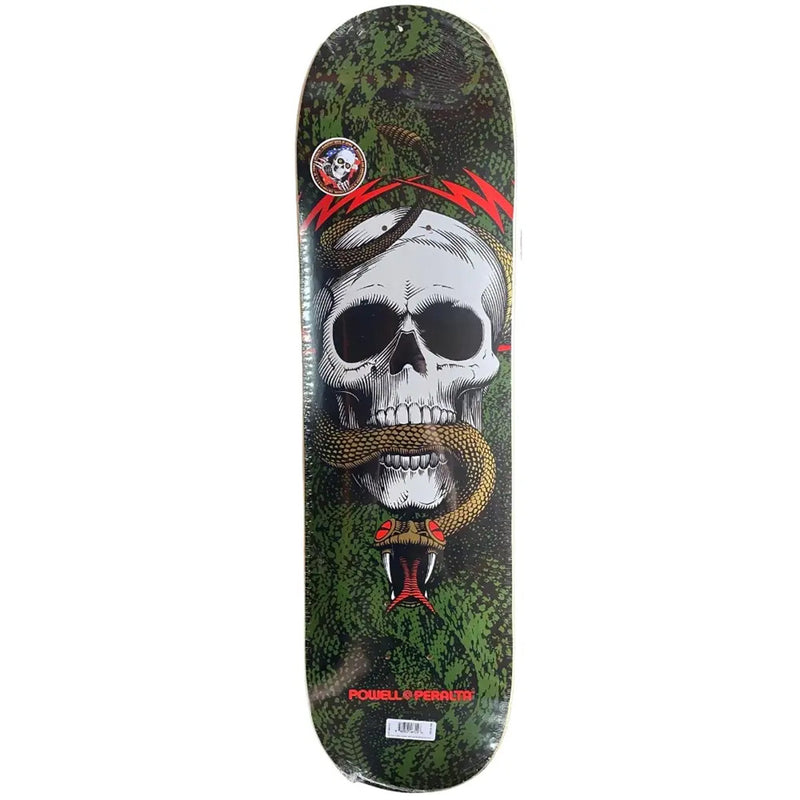 Powell Peralta Skull & Snake Skateboard Deck – klassiek Powell Peralta deck met Skull & Snake graphic