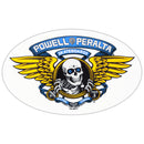 Powell Peralta Winged Ripper Blue Sticker 6.5" – iconische Winged Ripper skate sticker in blauw