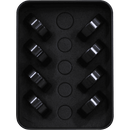 Pusher Bearings Leo Takayama Pro ABEC 9 in zwart collectorblik met Heineken-geïnspireerd label in groen en wit met rode ster en Japanse tekst, verkrijgbaar bij Revert 95 Haarlem