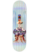 F.A. Elijah Berle World Holo Skateboard Deck Shape 2 8.5" met holofoil finish op de onderkant, verkrijgbaar bij Revert 95 Haarlem
