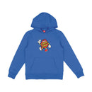 Santa Cruz Youth Dot Guy TTE Hoodie in de kleuren Black en Sapphire, verkrijgbaar bij Revert 95 Haarlem