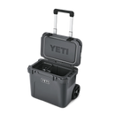 YETI Roadie 32 draagbare koelbox met FatWall isolatie in lichtgrijze uitvoering