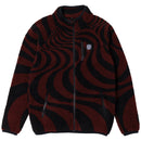 Spitfire Classic '87 Swirl Polar Fleece Jacket in de kleur Black, verkrijgbaar bij Revert 95 Haarlem