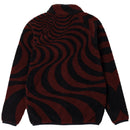 Spitfire Classic '87 Swirl Polar Fleece Jacket in de kleur Black, verkrijgbaar bij Revert 95 Haarlem