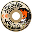 Spitfire Formula Four Nikolai Piombo Pro Edition Classic wheels 54mm 99D, hard duro skateboard wielen met Classic shape rond profiel flatspot resistance en smooth consistente slides pro model Nikolai Piombo, verkrijgbaar bij Revert 95 Haarlem