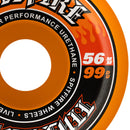 Spitfire Formula Four Team Color Pack Conical Full Orange 99D bij Revert 95. Wider riding surface, flatspot-resistant, conical edges, center set hub. Ideaal voor street en park. Bestel online of haal af in Haarlem.