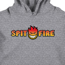 Spitfire OG Split Fade Fill Hoodie in de kleur Grey Heather, verkrijgbaar bij Revert 95 Haarlem