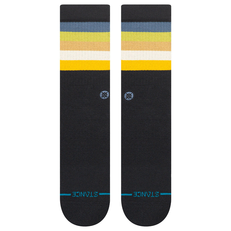 Stance Maliboo Crew Black – zwarte crew sokken met Halloween-inspired Maliboo design en Stance branding