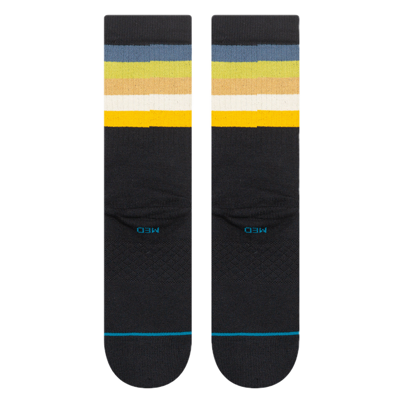 Stance Maliboo Crew Black – zwarte crew sokken met Halloween-inspired Maliboo design en Stance branding