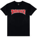 Thrasher Spikey T-Shirt Black, standard fit t-shirt van 100% USA cotton met artwork op de borst, verkrijgbaar bij Revert 95 Haarlem

