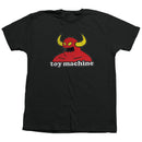 Toy Machine Monster T-Shirt in Black, 100% cotton regular fit tee met iconisch Monster logo front print van Ed Templeton in tijdloze zwarte colorway, verkrijgbaar bij Revert 95 Haarlem