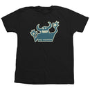Toy Machine OG Monster T-Shirt in Black, 100% cotton short sleeve crew neck regular fit tee met originele blauwe OG Monster graphic front print van Ed Templeton in tijdloze zwarte colorway, verkrijgbaar bij Revert 95 Haarlem
