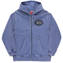 Vans Skate Sun Swirl Zip True Navy – navy hoodie met ritssluiting, Sun Swirl-graphic op de rug en Vans-logo op de borst
