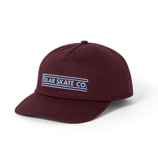 Bestel de Polar Skate Co Jake Twill Stretch Logo Cap Dark Wine veilig, gemakkelijk en snel bij Revert 95. Check onze website voor de gehele Polar Skate Co collectie, of kom gezellig langs bij onze winkel in Haarlem.	