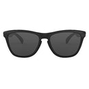 Oakley Frogksins Polished Black Grey gepolariseerd zonnebril voorkant Revert95.com