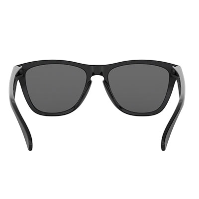 Oakley Frogksins Polished Black Grey gepolariseerd zonnebril binnenkant Revert95.com