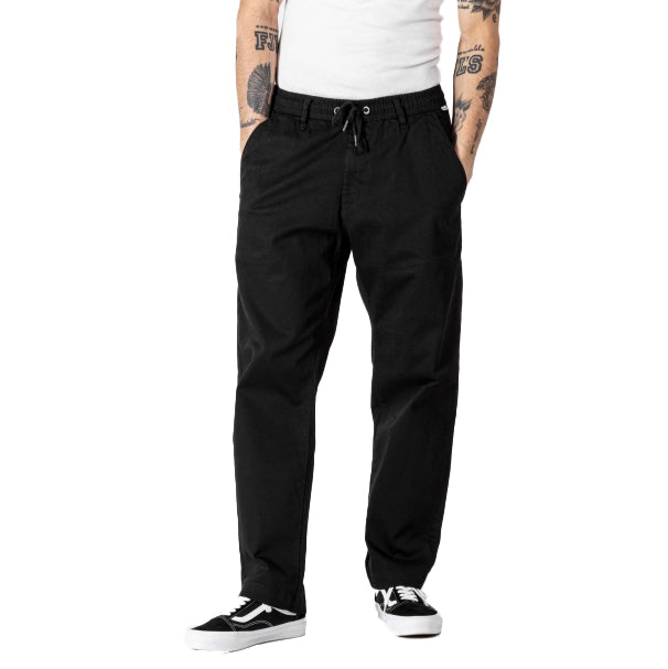 Reell Denim Reflex Loose Chino black vooraanzicht broek