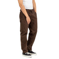 Reell Denim Reflex Loose Chino dark brown vooraanzicht broek