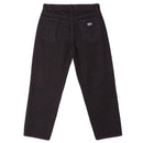 Obey Hardwork Denim Pants Faded Black – heavy denim straight leg jeans with 5-pocket styling