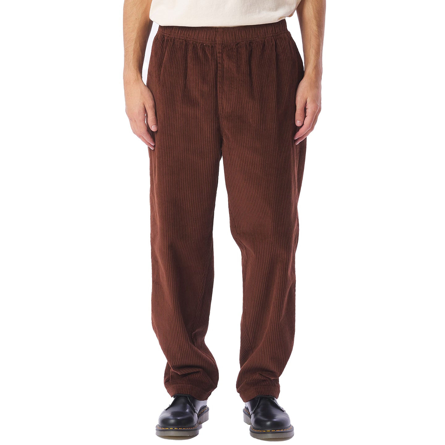 Easy cord pant sepia