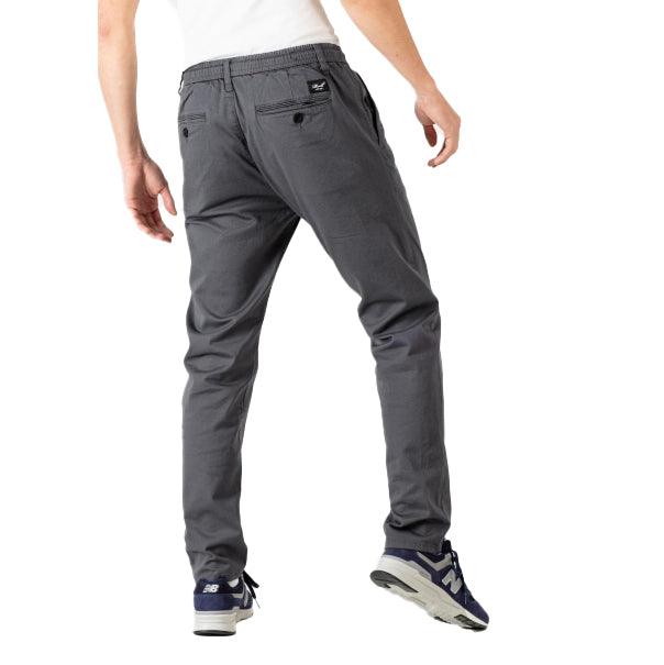 Reell Denim Reflex Easy ST dark grey achteraanzicht broek