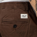 Reell Denim Reflex Easy ST dark brown achteraanzicht close-up broek