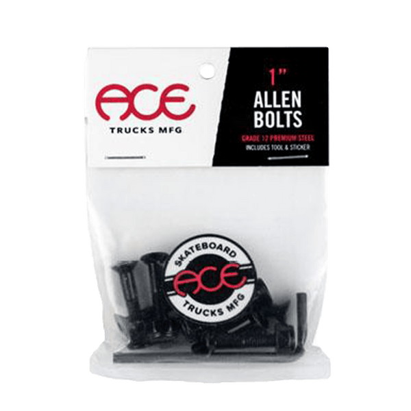 Ace Trucks ACE BOLTS ALLEN 1 INCH HARDWARE verpakking