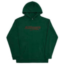 Alltimers Estate Embroidered Hoody Donker groen voorkant Revert95.com