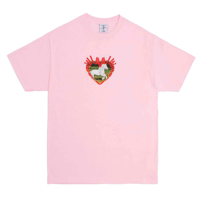 Alltimers Love Stallion Tee roze voorkant Revert95.com