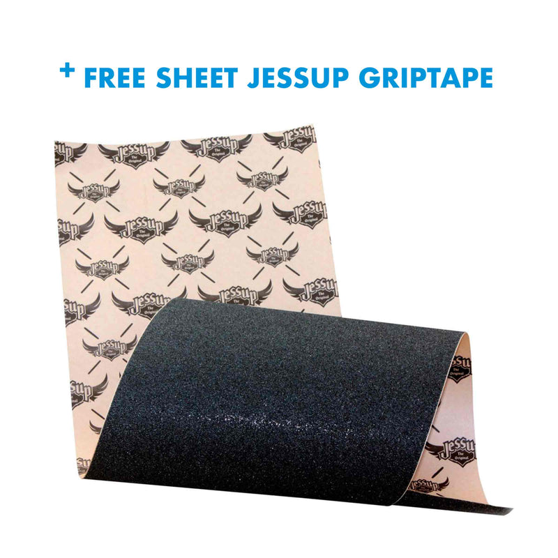 Gratis sheet Jessup griptape bij alle Alltimers Skateboard decks Revert95.com