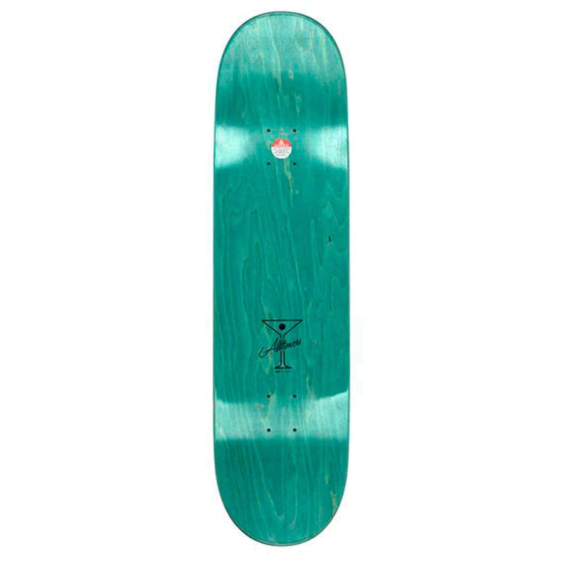 Alltimers Species Alexis Bat Skateboard Deck 8,25” voorkant Revert95.com