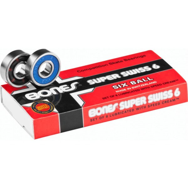 Bones Super Swiss 6 Skateboard kogellagers voor wielen Revert95.com verpakking