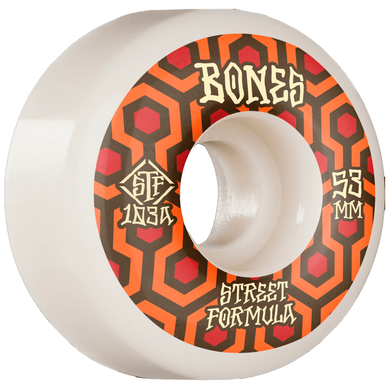 Bones STF Retros V1 standaard wielen 103a wit 53mm