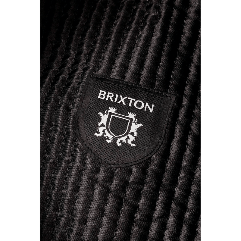 Brixton Brood Snap Cap Brown Khaki binnenkant