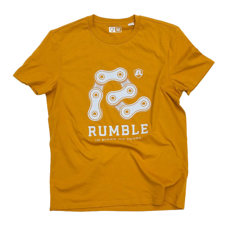 Bestel de Rumble Speedshop Rumble Chain Tee veilig, gemakkelijk en snel bij Revert 95. Check onze website voor de gehele Rumble Speedshop collectie, of kom gezellig langs bij onze winkel in Haarlem.