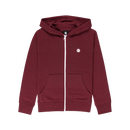 Cornell classic zip hood Kids vintage red voorkant product