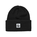 Last Resort Merino Fold Beanie Black