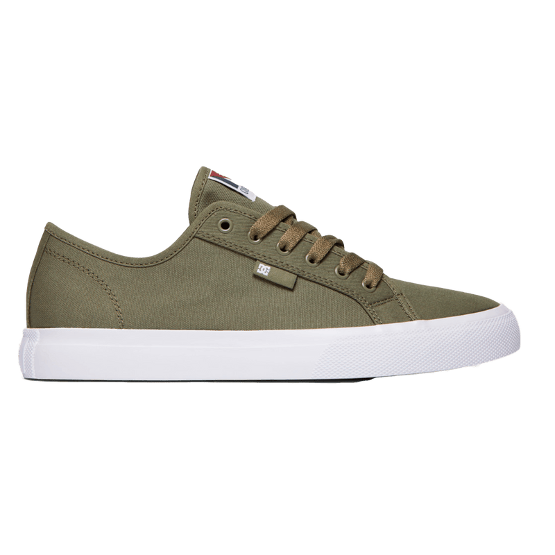 DC shoes manual Cuba navas skate schoenen zijaanzicht ARMY/OLIVE