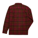 Dark Seas COLONY SHIRT brown red achterkant 