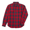 Dark seas TYRONE SHIRT rood navy voorkant product