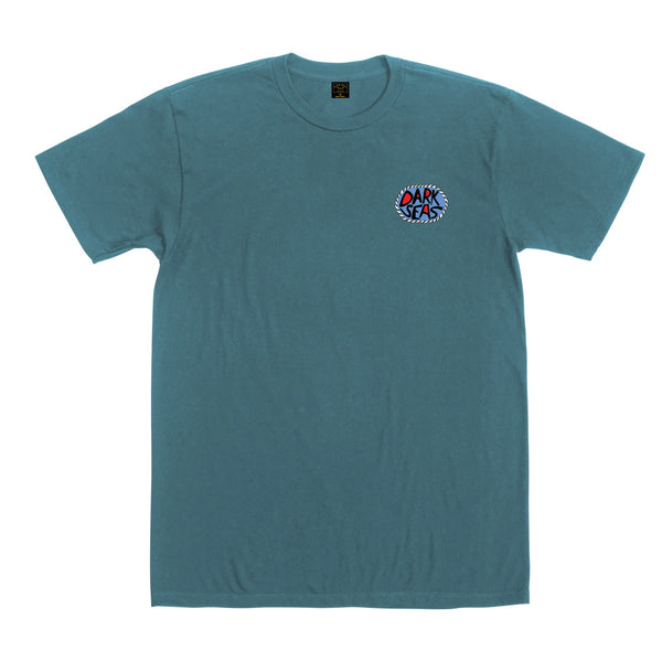 Dark Seas kookling pigment tee voorkant logo