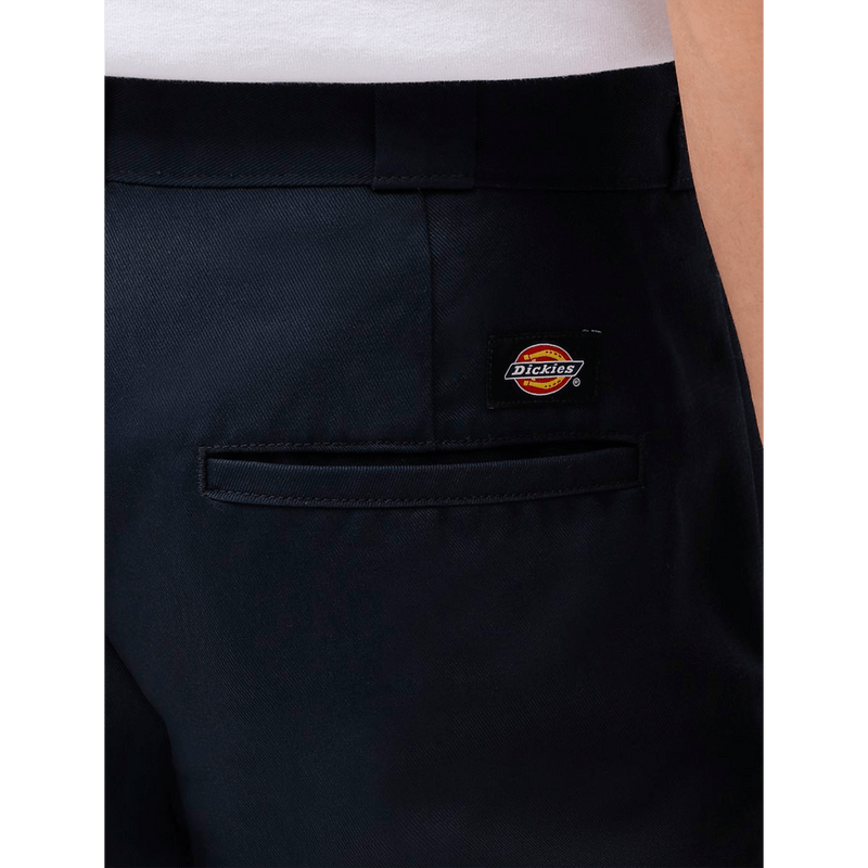 Dickies 873 Slim Straight Work Pant donker navy achterkant close-up kontzak